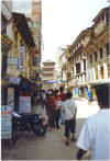 The Street is called Freak Street, so named after all the hippies that resided there during the hippy days of Kathmandu. Now a shadow of it's former self and I didn't spot any hippies!
